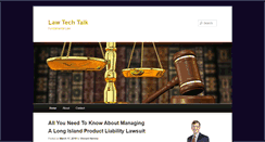 Desktop Screenshot of lawtechtalk.net
