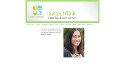 Desktop Screenshot of lawtechtalk.com