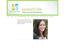 Tablet Screenshot of lawtechtalk.com